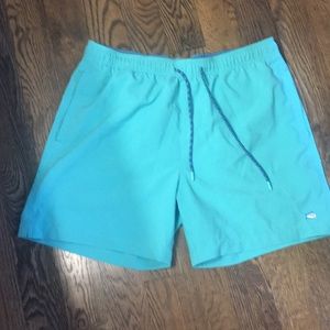 Southern Tide swim trunks